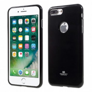 TPU чехол Mercury Jelly Color series для Apple iPhone 7 plus (5.5") Черный