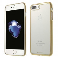 TPU чехол Mercury Ring 2 для Apple iPhone 7 plus (5.5") Золотой