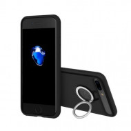 TPU+PC чехол Rock Ring Holder Case M2 Series для Apple iPhone 7 plus (5.5") Черный / Black