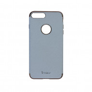 Кожаная накладка iPaky Chrome Series для Apple iPhone 7 plus (5.5") Белый