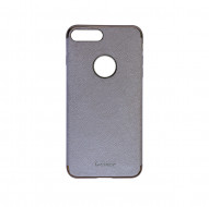 Кожаная накладка iPaky Chrome Series для Apple iPhone 7 plus (5.5") Золотой
