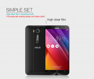Защитная пленка Nillkin Crystal для Asus Zenfone 2 Laser (ZE550KL) Анти-отпечатки