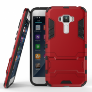 Ударопрочный чехол-подставка Transformer для Asus Zenfone 3 (ZE552KL) с мощной защитой корпуса Красный / Dante Red