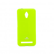 TPU чехол Mercury Jelly Color series для Asus ZenFone Go (ZC500TG) Лайм
