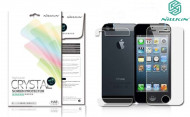 Защитная пленка Nillkin Crystal (на обе стороны(задняя низ+верх)) для Apple iPhone 5/5S/SE Анти-отпечатки