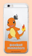 Прозрачный силиконовый чехол "Pokemon Go" для Apple iPhone 5/5S/SE Charmander/Fiery tail