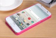 Кожаный чехол (книжка) Nillkin Sparkle Series для HTC One / A9 Розовый