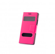 Чехол (книжка) с TPU креплением для Huawei Ascend P7 Малиновый