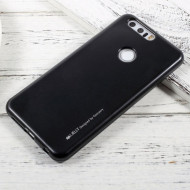 TPU чехол Mercury iJelly Metal series для Huawei Honor 8 Черный