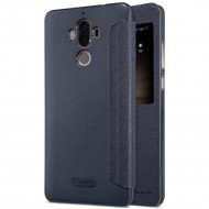 Кожаный чехол (книжка) Nillkin Sparkle Series для Huawei Mate 9 Черный