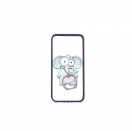 Чехол-подставка с кольцом "Fancy animals" для Apple iPhone 5/5S/SE Слон