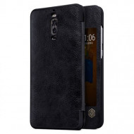 Кожаный чехол (книжка) Nillkin Qin Series для Huawei Mate 9 Pro Черный