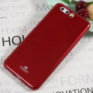 TPU чехол Mercury Jelly Color series для Huawei P10 Plus Красный