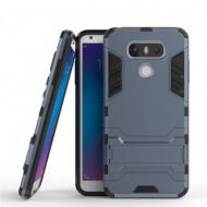 Ударопрочный чехол-подставка Transformer для LG G6 H870 / H870DS с мощной защитой корпуса Серый / Metal slate