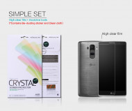 Защитная пленка Nillkin Crystal для LG H540F G4 Stylus Dual Анти-отпечатки