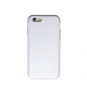 TPU+PC чехол Mercury Sky Slide для Apple iPhone 6/6s (4.7") Серый / Белый