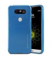 TPU чехол Mercury iJelly Metal series для LG H860 G5 / H845 G5se Синий