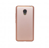 Пластиковая накладка soft-touch с защитой торцов Joyroom для Meizu M3 / M3 mini / M3s Розовый