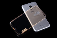 TPU чехол Nillkin Nature Series для Meizu Pro 5 Золотой (прозрачный)