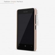 Чехол Nillkin Matte для Microsoft Lumia 430 (+ пленка) Золотой
