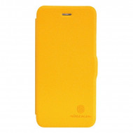 Кожаный чехол (книжка) Nillkin Fresh Series для Apple iPhone 6/6s (4.7")  Желтый
