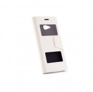 Чехол (книжка) с TPU креплением для Microsoft Lumia 730/735 Белый