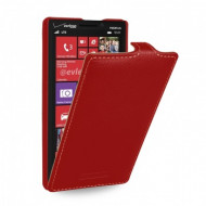 Кожаный чехол (флип) TETDED для Microsoft Lumia 930 Красный / Red