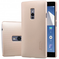 Чехол Nillkin Matte для OnePlus 2 (+ пленка) Золотой