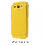Чехол (книжка) Mercury Wow Bumper series для Samsung A300H / A300F Galaxy A3 Желтый