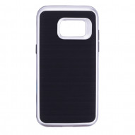 TPU+PC чехол MOTOMO (Logo) для Samsung A320 Galaxy A3 (2017) Серебряный
