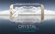 Защитная пленка Nillkin Crystal для Samsung A320 Galaxy A3 (2017) Анти-отпечатки