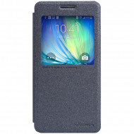 Кожаный чехол (книжка) Nillkin Sparkle Series для Samsung A510F Galaxy A5 (2016) Черный