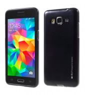 TPU чехол Mercury iJelly Metal series для Samsung G530H/G531H Galaxy Grand Prime Черный
