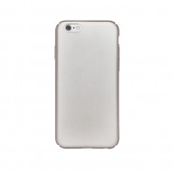 Пластиковая накладка soft-touch с защитой торцов Joyroom для Apple iPhone 6/6s (4.7") Серебряный