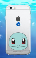Прозрачный силиконовый чехол "Pokemon Go" для Apple iPhone 6/6s (4.7") Squirtle / face