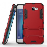 Ударопрочный чехол-подставка Transformer для Samsung G570F Galaxy J5 Prime с мощной защитой корпуса Красный / Dante Red