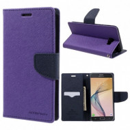 Чехол (книжка) Mercury Fancy Diary series для Samsung G570F Galaxy J5 Prime (2016) Фиолетовый / Синий