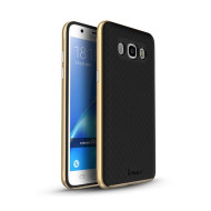 Чехол iPaky TPU+PC для Samsung G610F Galaxy J7 Prime (2016) Черный / Золотой