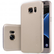 Чехол Nillkin Matte для Samsung G930F Galaxy S7 (+ пленка) Золотой