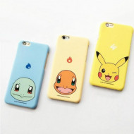 Ультратонкий цветной TPU чехол "Pokemon Go" для Apple iPhone 6/6s (4.7") Pikachu / смеющийся
