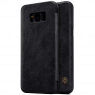 Кожаный чехол (книжка) Nillkin Qin Series для Samsung G950 Galaxy S8 Черный