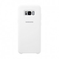Оригинальный силиконовый чехол для Samsung G950 Galaxy S8 Белый / White