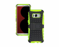 Противоударный двухслойный чехол Shield для Samsung G950 Galaxy S8 с подставкой Зеленый