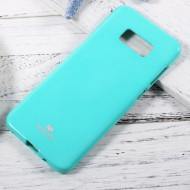 TPU чехол Mercury Jelly Color series для Samsung G955 Galaxy S8 Plus Бирюзовый