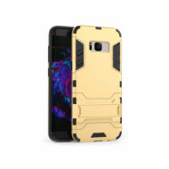 Ударопрочный чехол-подставка Transformer для Samsung G955 Galaxy S8 Plus с мощной защитой корпуса Золотой / Champagne Gold