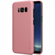 Чехол Nillkin Matte для Samsung G955 Galaxy S8 Plus (+ пленка) Розовый
