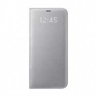 Чехол крышка-книжка для Samsung G955 Galaxy S8 Plus Серебряный / Silver