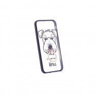 Чехол-подставка с кольцом "Fancy animals" для Apple iPhone 6/6s (4.7") Белая собака