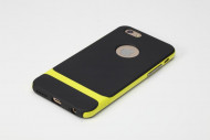 TPU+PC чехол Rock Royce Series для Apple iPhone 6/6s plus (5.5") Черный / Зеленый