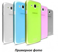 Пластиковая накладка IMAK 0,7 mm Color series для Samsung i9500 Galaxy S4 Лайм